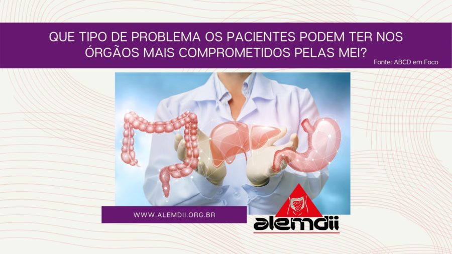 Órgão mais comprometidos pelas manifestações extraintestinais