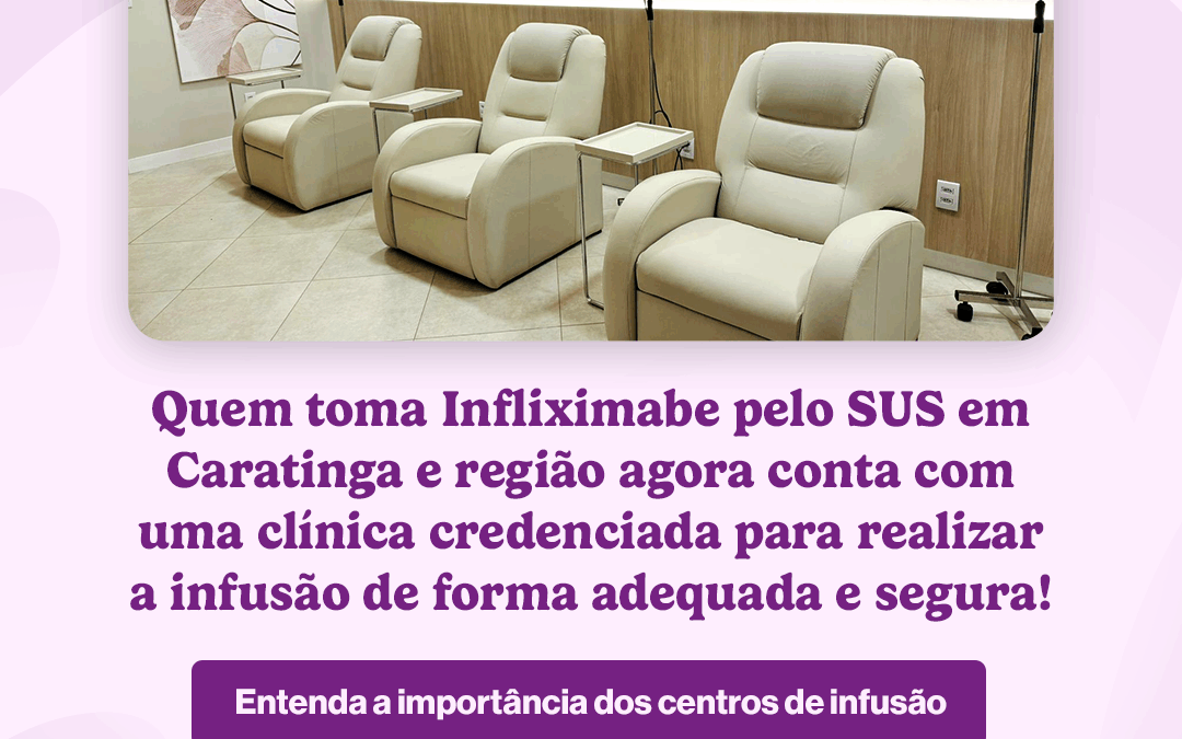 Pacientes do SUS agora contam com centro de infusão em Caratinga (MG)